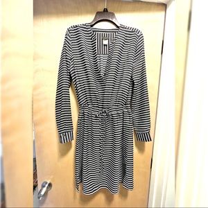 Ann Taylor striped mini dress
